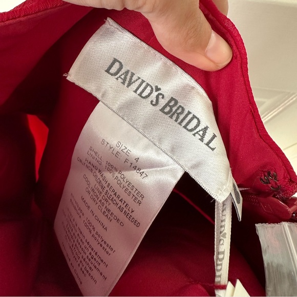 David’s bridal bridesmaid dress - Picture 3 of 4